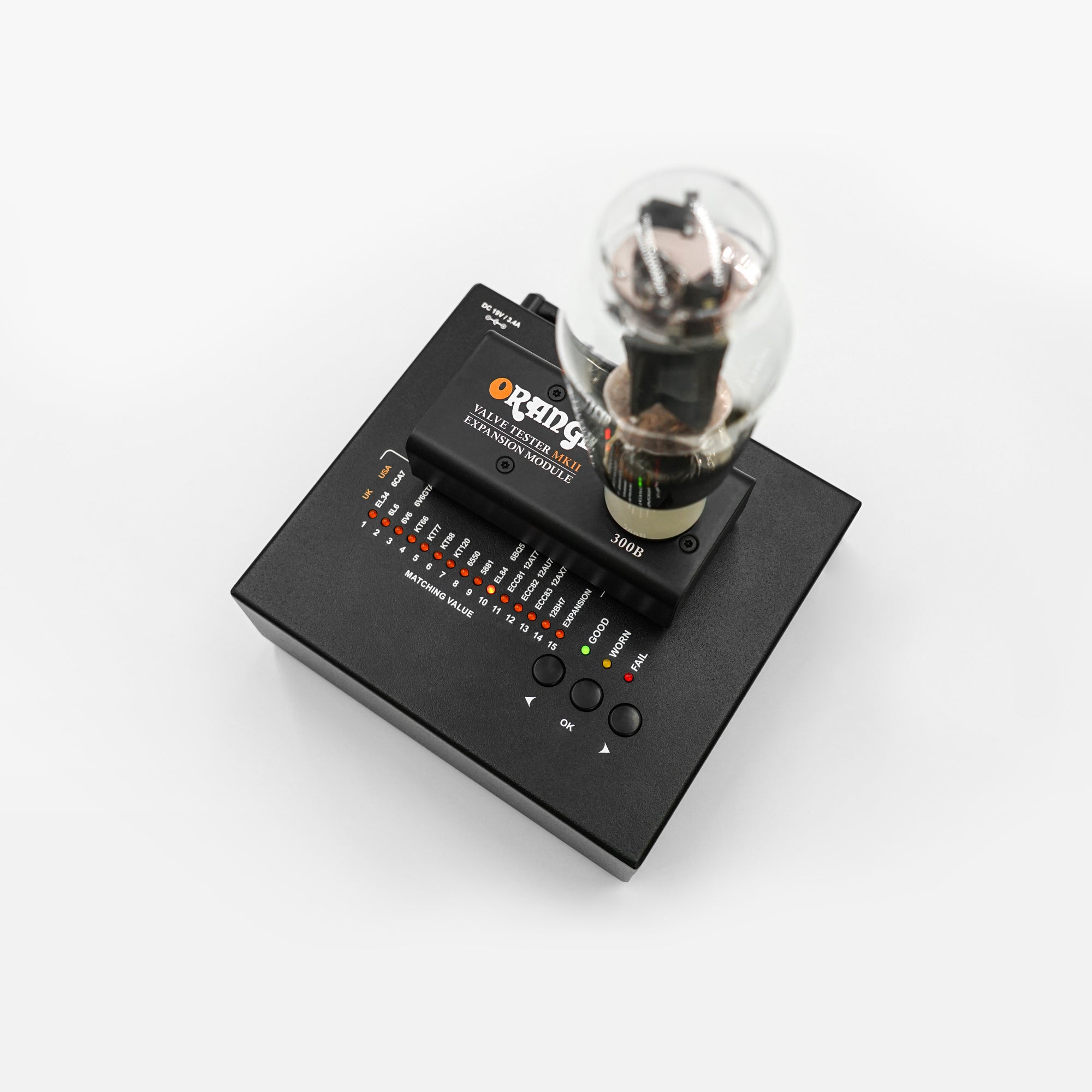 Plug-in expansion module for the Valve Tester MKII