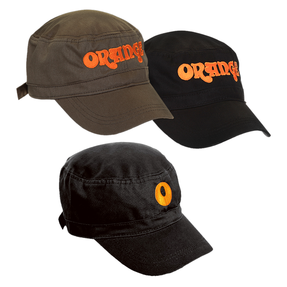 Cadet Hat with Orange Logo