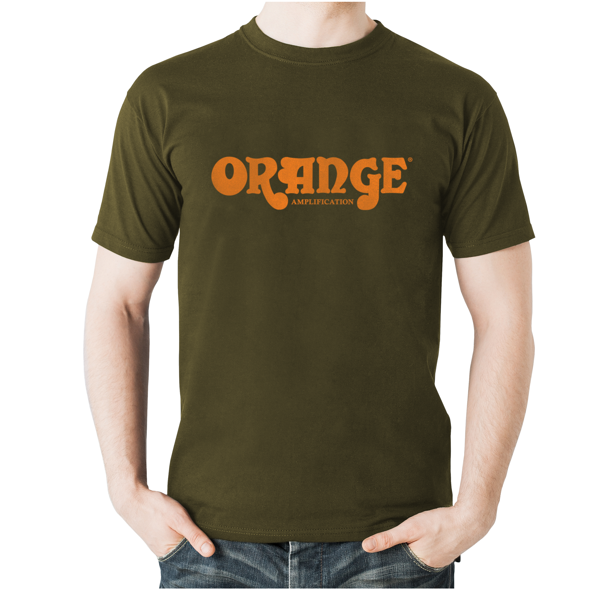 Modern Orange T-Shirt